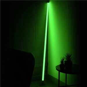 T8 4Ft 18w Green LED Glass Tube Single Sided
