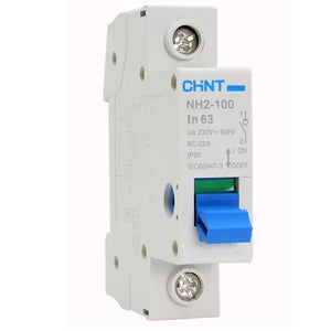 63Amp 1 Pole Disconnector/Isolator Switch Chint