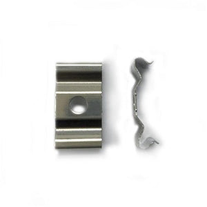 Mounting Brackets for Aluminium Channels Slim27 - Per Set