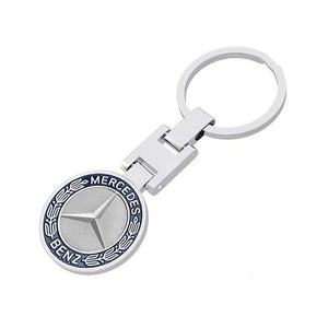 Metal Mercedes Badge Keyring