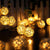 Decorative Wicker Ball Fairy Light - Battery Operated - Warm White