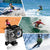 Waterproof HD Sports Camera 1080P - Black