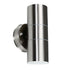 Outdoor Up and Down Wall Lamp GU10 Holder IP44 6304 Satin Chrome