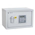 Yale YTS/200/DB1 Small Security Safe with Alarm - Light Grey (200 x 320 x 200mm)