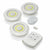 Led COB Light With Remote Control 3 Pack